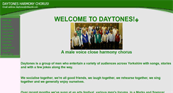 Desktop Screenshot of daytones.org.uk