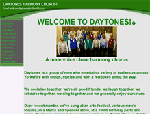 Tablet Screenshot of daytones.org.uk